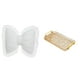 thumbnail image 1 of Cojín con forma de lazo, cómodo adorno, bandeja para servir, bandeja de cocina con asa, material PP suave, ideal para actividades familiares., 1 of 8