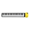 thumbnail image 1 of CUITING 49 Key Roll up Keyboard Piano Electronic Hand Roll Piano for Children Adults white, 1 of 9