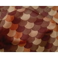 thumbnail image 4 of oneOone Silk Tabby Maroon Fabric Scales Geometric Sewing Craft Projects Fabric Prints By Yard 42 Inch Wide, 4 of 4