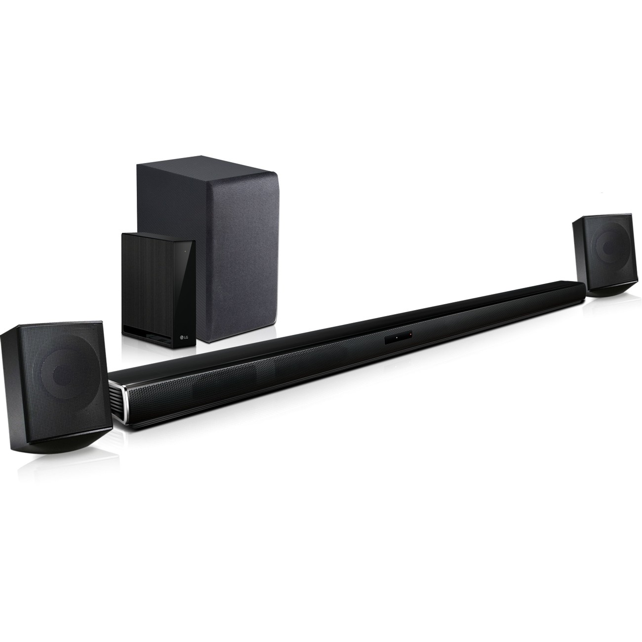 LG 4.1 Channel Soundbar Surround System with Wireless Subwoofer - SJ4R - image 2 of 6