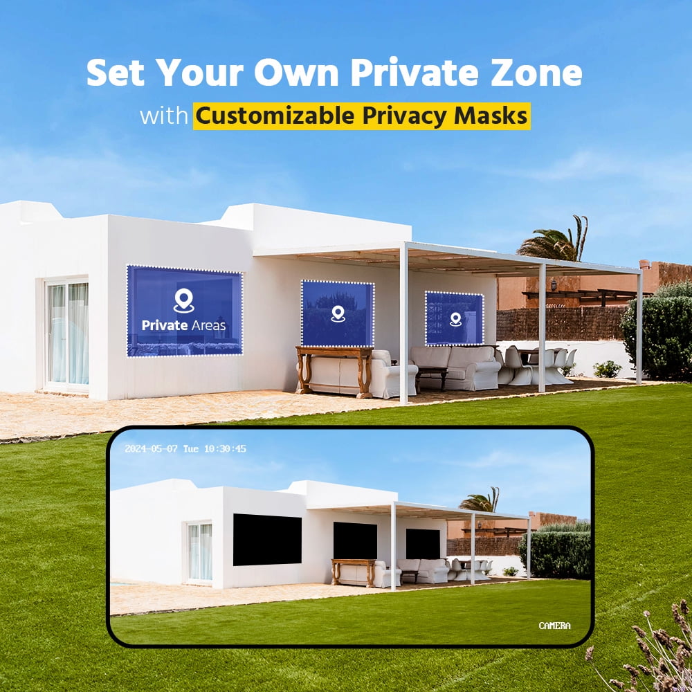 ANNKE 8CH 8MP Home Security Camera System for Indoor and Outdoor, AI DVR and 8x4K IP67 Bullet Home & Surveillance Cameras, Work with Alexa, Smart Dual Light, 2TB HDD