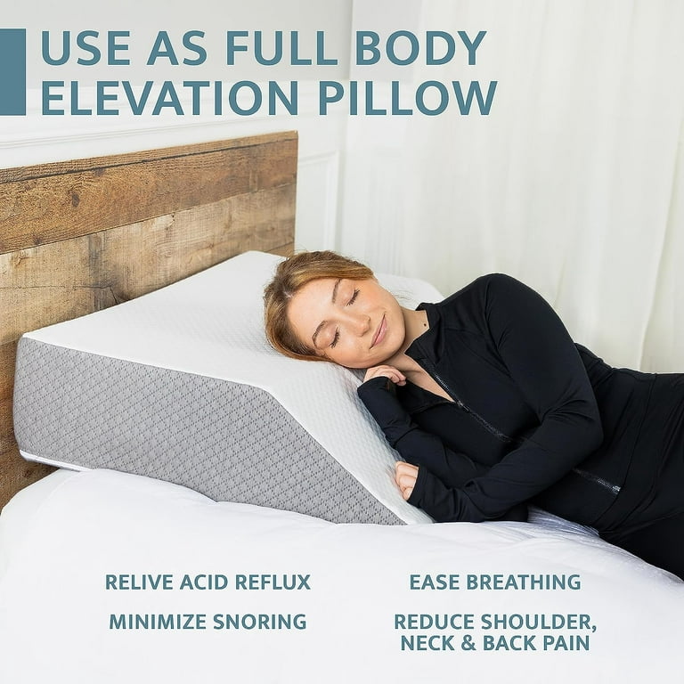 Inflatable Leg Elevation Pillow, Wedge Pillows for Sleeping, Comfort Leg P