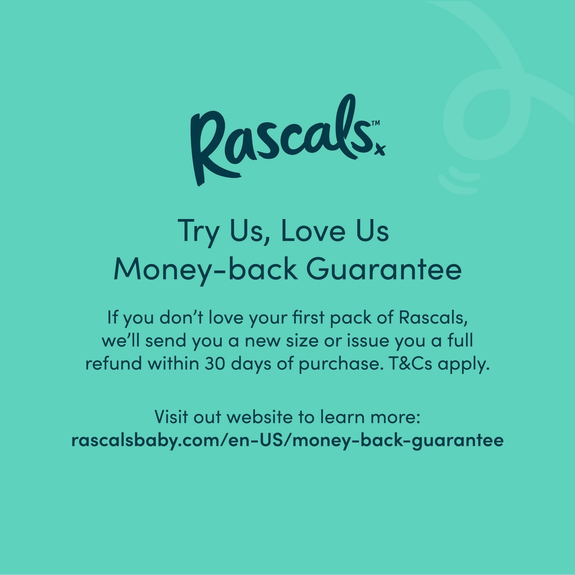 Rascals Premium Absorbent Baby Diapers Size 6, 54 Count