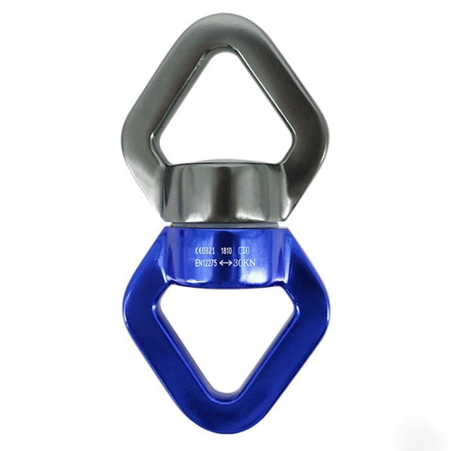 Swing Swivel Pratical 30KN Rotational Device Dance Hammock 360 Degree Climbing Rope Connector Mountaineering Spinner Swivels Hardware