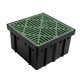 thumbnail image 4 of Lavabo Riser Sq 12" Blk (Paquete De 1), 4 of 5