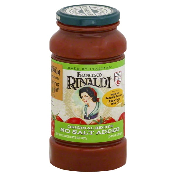 No Salt Added Pasta Sauce Walmart Com