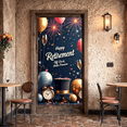 thumbnail image 7 of LUUFILx Retirement Celebration Backdrop Banner Party Supplies Decorations Happy Retirement Background Off Clock Hello Pension Event Decorations Photography Props, 7 of 7