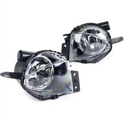 Fog Light For 06-08 BMW 3-Series Clear Lens, Pair