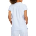 thumbnail image 3 of Hanes ComfortFit Stretch Women's and Women's Plus Mandarin Scrub Top, 3 of 5