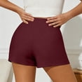 thumbnail image 4 of Asymmetric Skirt Shorts Style Pleated A Line Skort with Pockets Swim Skirt L, 4 of 6