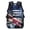 American Flag Biplane Print, variant on Kids Backpack for School Large Capacity Lightweight Paint Splatter Baseball School Bag Casual Laptop Bag Bookbag Fashion Accessory for Schools, Travel & Sports 5-12 Year Old