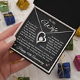 thumbnail image 3 of 98th Anniversary Necklace for Wife from Husband 98 Years Anniversary Jewelry for Her Women Forever Love Pendant, 3 of 11