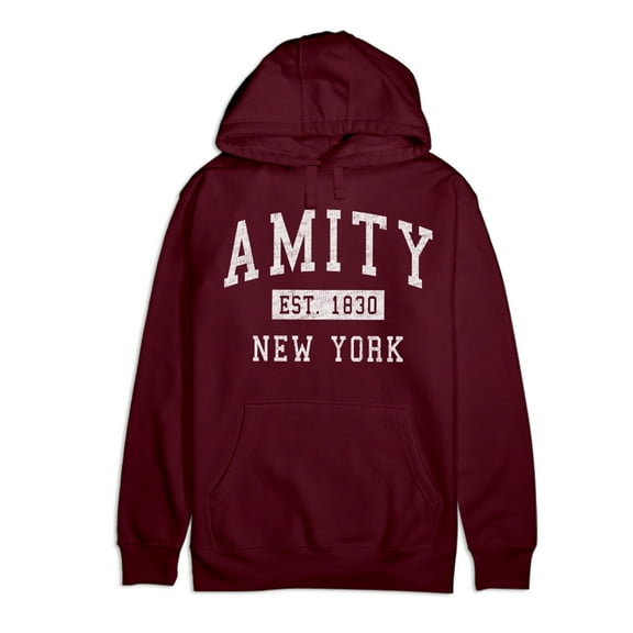 Amity New York Classic Established Premium Cotton Hoodie