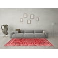thumbnail image 3 of Ahgly Company Indoor Round Persian Red Traditional Area Rugs, 3' Round, 3 of 4