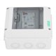 thumbnail image 2 of Risegun Caja De Protección De Distribución, Caja Eléctrica con Disyuntor con 250 VCA 10‑16A Enchufe De 3 Orificios MCB RCBO Disyuntor IP65 Caja De Distribución De Montaje En Superficie Impermeable, 2 of 7