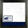 thumbnail image 1 of (1) 8x8 Black Picture Frame | 1.25" Black Matte Moulding | By Picture Frame Factory Outlet, 1 of 4