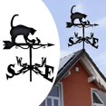 thumbnail image 4 of Retro Metal Weathervane Weather Vane Wind Direction Indipetsor-week, 4 of 4