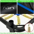 thumbnail image 6 of Jump Into Fun Rectangle Trampoline 8x14FT, 2000LBS Weight Capacity Heavy Duty Outdoor Large Gymnastics Trampolines for Kids and Adults with Enclosure Net, 6 of 9