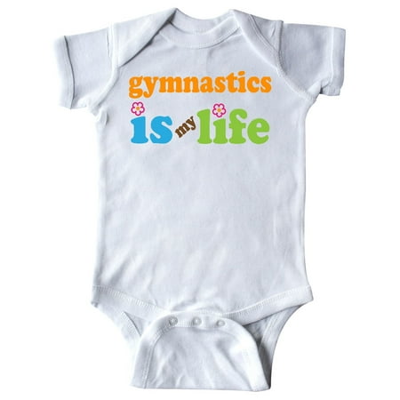

Inktastic Gymnastics Is My Life Gift Baby Girl Bodysuit