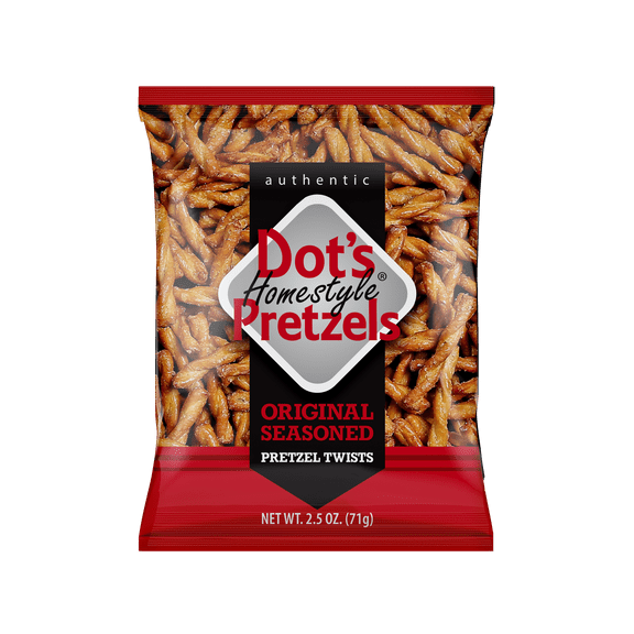 Dot's Homestyle Pretzels, Original Seasoned Pretzel Twists, Party Size Bag, 32 oz