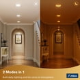 thumbnail image 2 of Amico Paquete de 12 luces LED empotrables de 6" 12.5 W regulables, 2 of 6