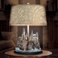 thumbnail image 2 of Bradford Exchange Harry Potter Hogwarts Castle Luminous Sculpture Table Lamp, 2 of 4