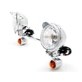thumbnail image 4 of Krator Chrome Motorcycle Driving Passing Spotlight Light Bar & Turn Signals Cruiser, 4 of 7