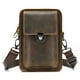 thumbnail image 1 of Bolso bandolera de cuero para teléfono celular, funda con clip para cinturón, funda para teléfono celular, funda para teléfono celular, funda para la cintura, compatible con iPhone de 7,7, 1 of 8