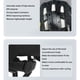 thumbnail image 3 of Sonducket Casco de ciclismo Hombre Mujer Cascos de bicicleta Sombrero transpirable multifuncional Suministros de equitación para motocicleta Ciclismo Rosa, 3 of 6