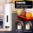 thumbnail image 5 of Travel Kettle Small 500ml Travel Kettle with Temperature Setting and Auto Shut-Off Pressure Cooker Teapot Cups Heater Coffee and Tea Making Kettle, 5 of 5
