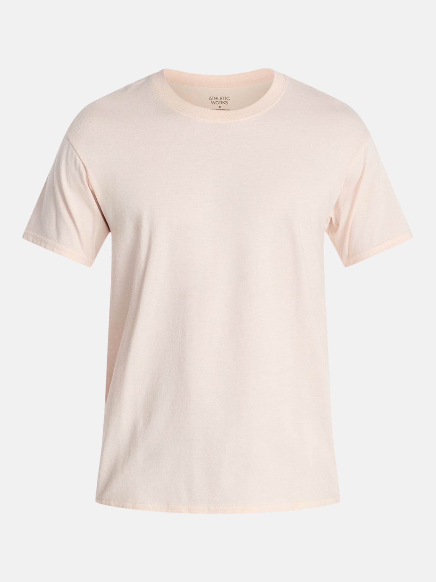 Athletic Works Men's and Big Men's Cotton Active Tee with Short Sleeves, Sizes XS-4XLT