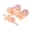 Orange, variant on Luvior Newborn Baby Shoes With Hair Band Fashion Soft Soled Newborn Shoes Versatile Dress Flower Shoes Newborn Shoes Fashionable Footwear, 0-6 Months