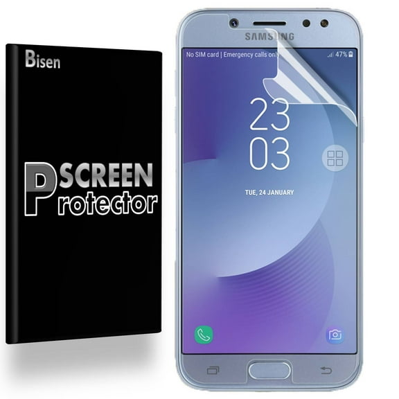 Samsung Galaxy J7 (2016) [4-Pack BISEN] Ultra Clear Screen Protector, Anti-Scratch, Anti-Shock
