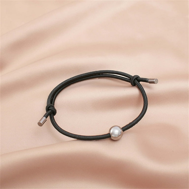 Tungsten discount bead bracelet