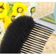 thumbnail image 2 of 2 piezas encantadoras inserciones de volumen para aumentar el volumen, peine para el cabello, herramienta para hacer moños, base para el cabello, accesorios para mujeres, damas y niñas (beige), 2 of 5