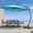 Assorted Color, variant on NIAIZEK 11 Curved Cantilever Patio Umbrella with Heavy Duty Base, 360° Rotating Offset Hanging for Garden, Pool, Backyard, Deck