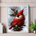 thumbnail image 2 of 5D Diamond Painting Kits For Adults, DIY Diamond Art Kits Cardinal Bird Cross Embroidery Painting With Gem Art For Home Wall Decor Gifts 12 X 16inch, 2 of 7