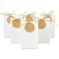 thumbnail image 4 of 50Set Kraft Paper Gift Box with Rope Retro Candy Cookie Bag Wedding Birthday Supplies Packaging, 4 of 5