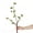 Green A, variant on Artificial Stems Set Of 3 Faux Gardenia Pieris Branches For Vase Home Decor Green Plastic 27.5in