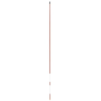 FiberMarker 60-Inch Reflective Driveway Markers – 5/16 Inch Diameter – 20-Pack Orange – Yard Stakes-782902