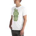 thumbnail image 4 of Cute Smiski Shirt – Kawaii Green Character tee (White, S), 4 of 6