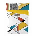 thumbnail image 1 of Gouchee Home Cenit Queen Duvet Cover Set (3-Piece) – Modern Geometric Print, Reversible & Oeko-Tex Certified, 1 of 2