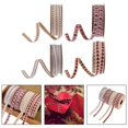 thumbnail image 2 of SPRING Cotton Ribbon Gift Wrapping Ribbon Decoration Handmade Yarndyed Jacquard B, 2 of 8