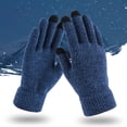 thumbnail image 2 of GPOECD Winter Gloves Knitting Cold Proof Thickened Outdoor Gloves, 2 of 2