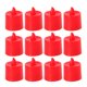 thumbnail image 1 of 12 velas LED de simulación, velas románticas electrónicas para decoración de fiestas de propuesta de matrimonio (rojas), 1 of 7