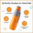 thumbnail image 3 of SOPL-OLIVEWARE Eagle Water Bottle with Better Grip, 650 ml Bottle, BPA Free & Leak Proof, For Home, Office & Gym use - Yellow, 3 of 4