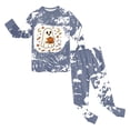 thumbnail image 2 of mgoYE Halloween Kids Pjs Halloween Outfit for Boys Girls Long Sleeve Shirt Pants Pjs Sleepwear Girl Outfit, 2 of 8