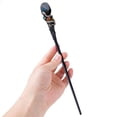 thumbnail image 3 of Natural Wand Handmade DIY Craft Halloween Scepter Witch Cane Magical Stone Unique, 3 of 6