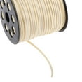 thumbnail image 3 of Faux Leather Suede Flat Beading Thread Suede Cord String with Roll Spool Beige, 3 of 6