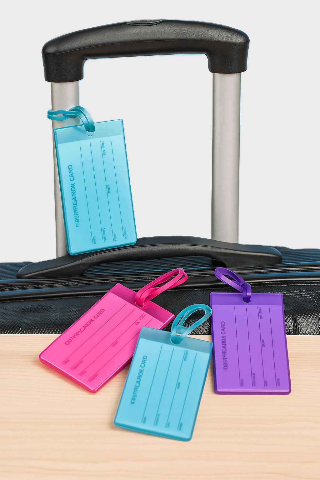 Protégé 5 Pack Jelly Styled Travel Tags
